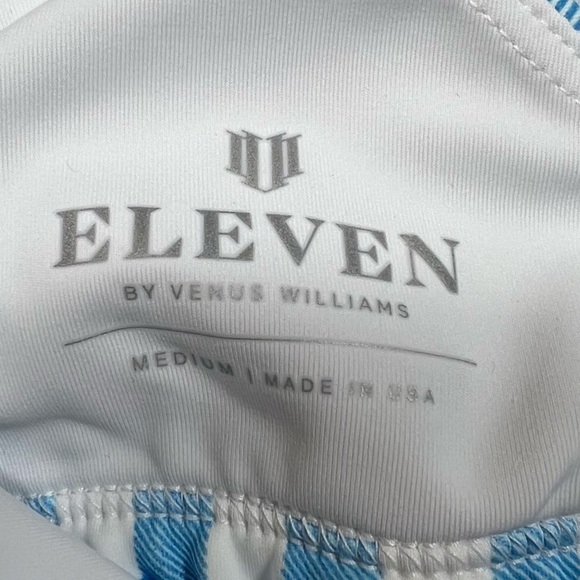 EleVen By Venus Williams | We Stand Proud Sports Brababy Gingham Blue | M - Picture 9 of 12